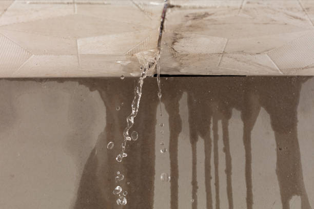 Professional Sewage Cleanup technician working in Rock Creek, WV
